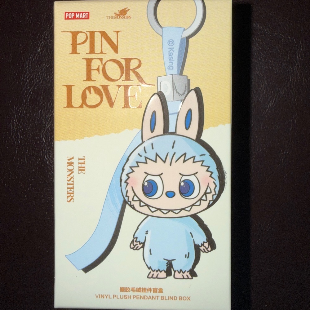 Labubu The Monsters Pin for Love Vinyl Plush Pendant Blind Box Authentic (A-M)